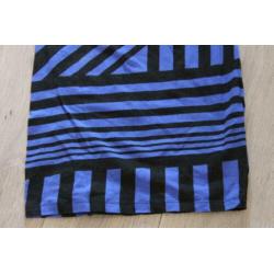 Zwart/blauw jurk COOLCAT, maat M (W11)