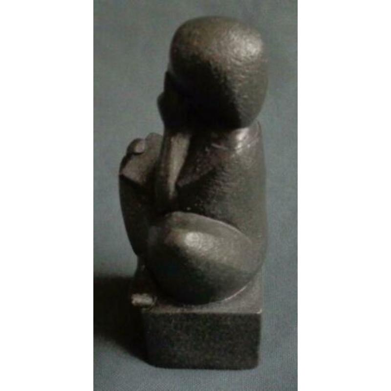 TERRE DES HOMMES Laat ze leren beeldje composiet 12cm 1989 f
