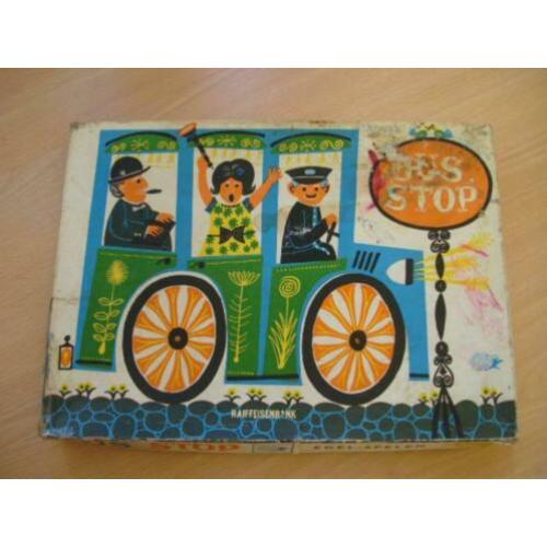 Bus Stop, oud bordspel jaren 60, Egel spelen, Raiffeisenbank