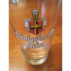 Köningsbacher Brau bierglas