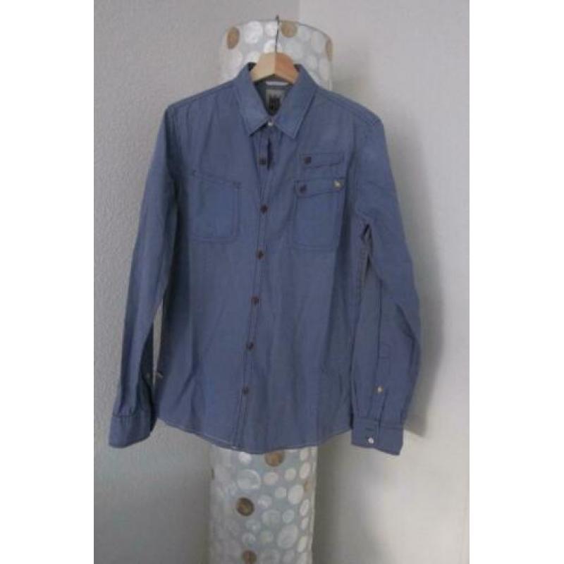 PME Legend pall mall blouse overhemd bare metal paars m