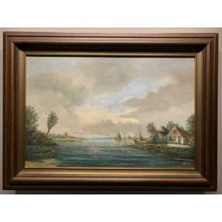 Zicht op de IJssel van D van Dijk