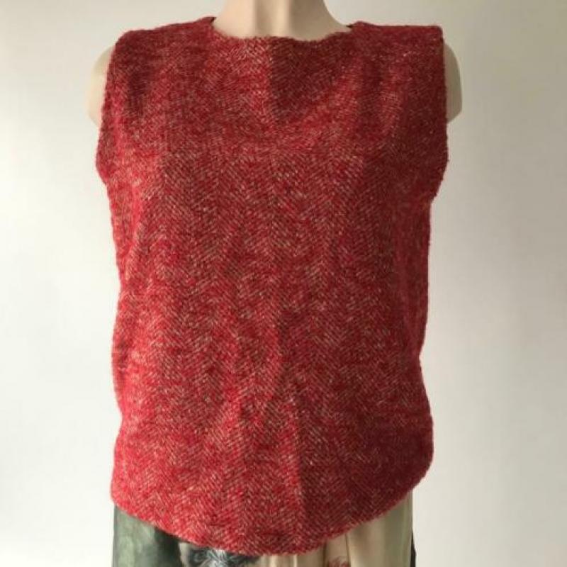 Just In Case, ZGAN, rode, wollen top, maat 36