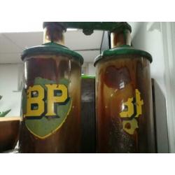 satam BP benzinepomp antiek BP uniek