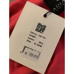 ADIA roze jasje met streep maat 54/56 van 90 euro nu 17,50