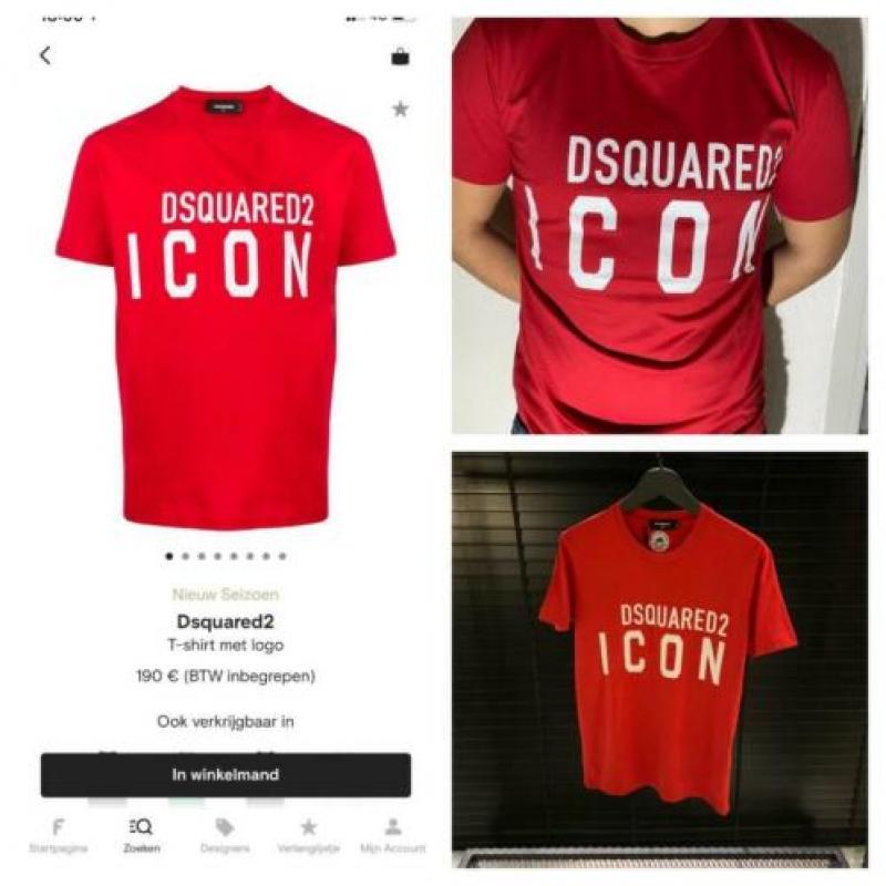Allernieuwste Dsquared2 T-shirts