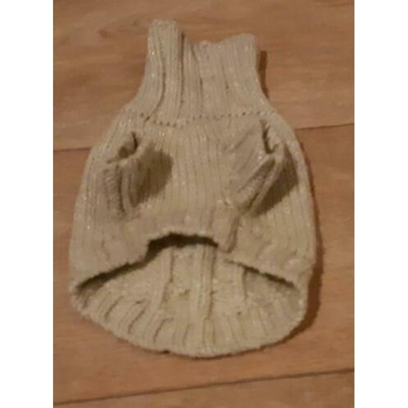 Hondenkleding trui gebreide sweater hondentrui hond 18 CM
