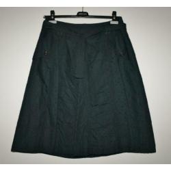 AirField blauw katoen rok mt 42 L