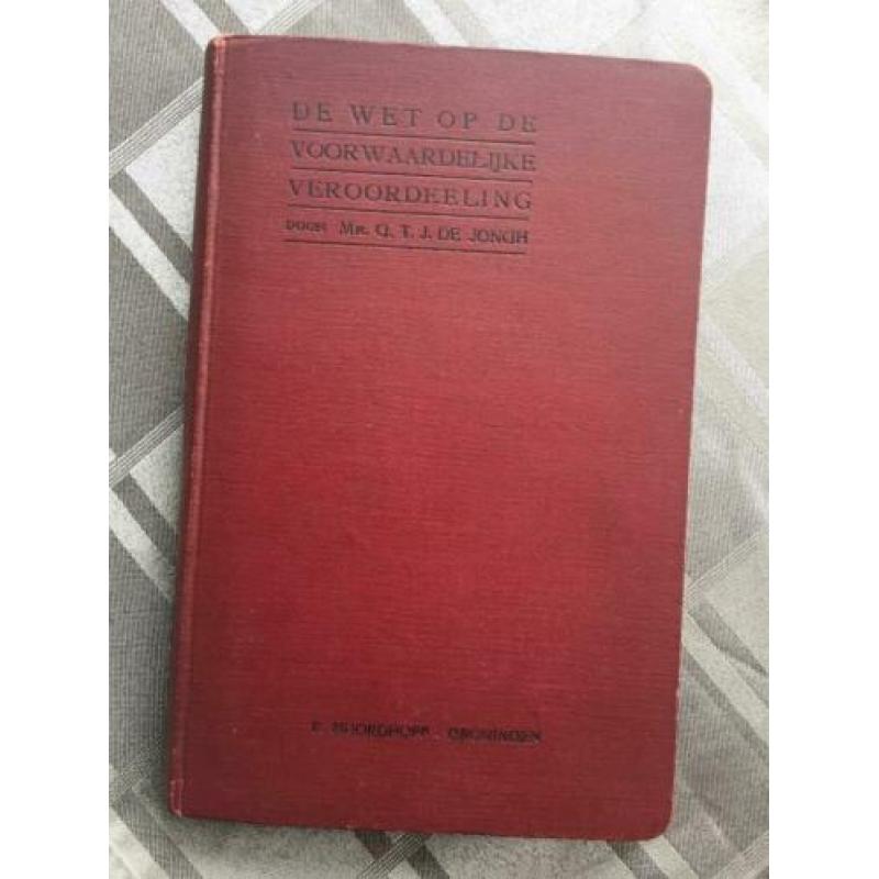 De wet op de voorwaardelijke veroordeling. / 1916