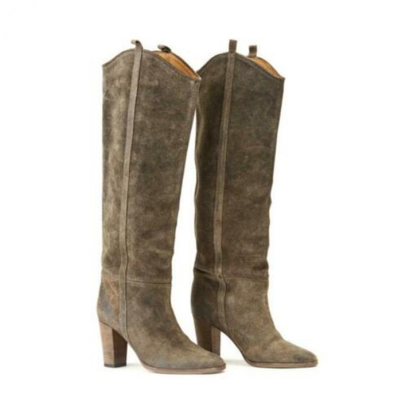 Isabel Marant laarzen suède taupe 39