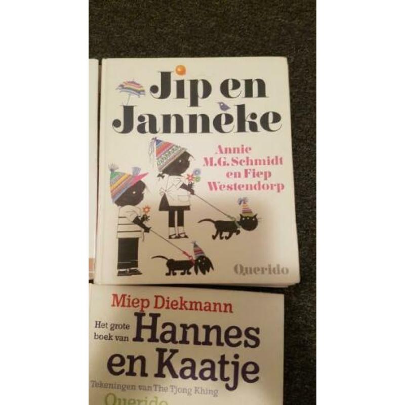 5 Kinderboeken Otje Jip en Janneke Hannes en Kaatje