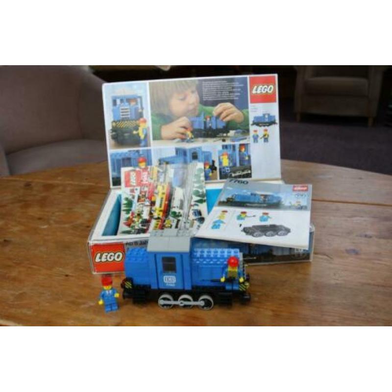 Lego trein 7760 12v 12 volt in deze staat zelden zgan