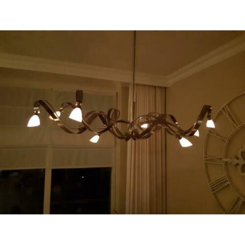 Metalen lamp let
