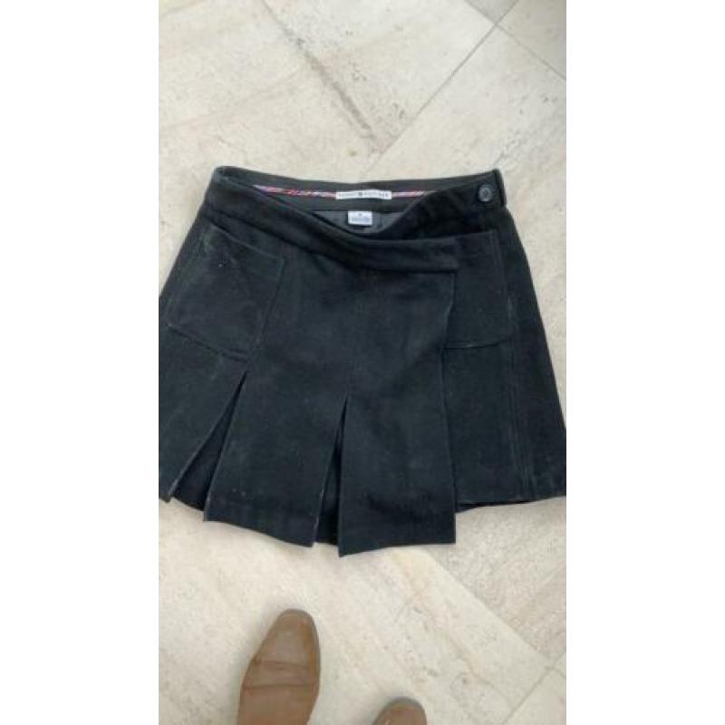 Mooie zwarte wikkelrok tommy hilfiger maat 12 s/m