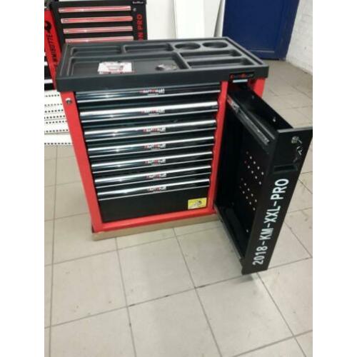 NIEUW Gereedschapswagen duits 600 delig 7 laden verpakt FOAM