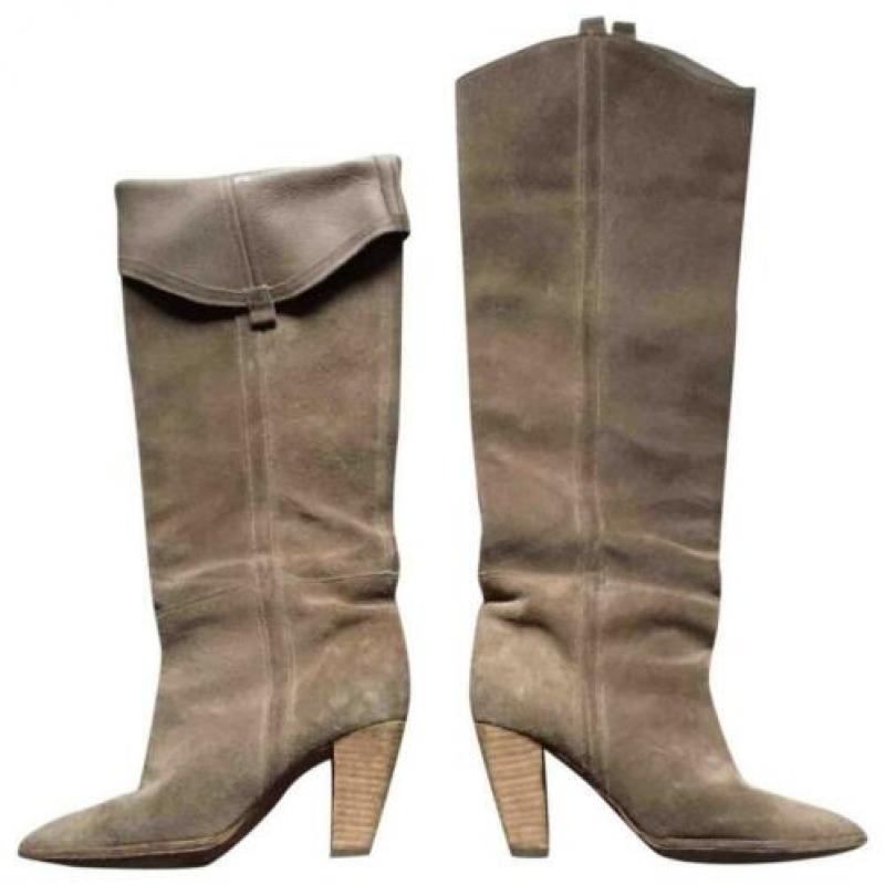 Isabel Marant laarzen suède taupe 39