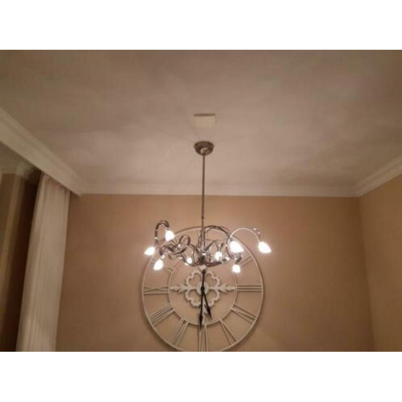 Metalen lamp let