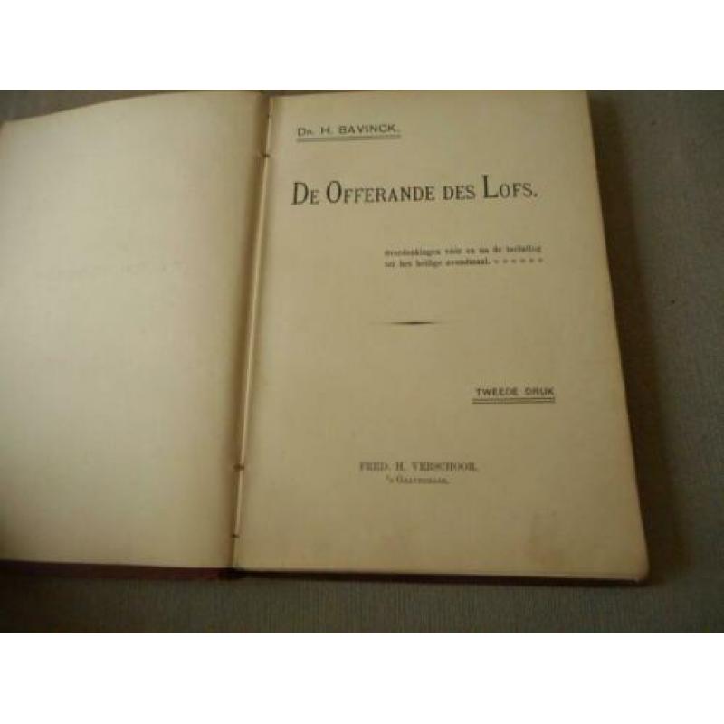 De offerande des lofs - Dr. H. Bavinck