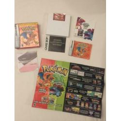 Game Boy Advance SP 001 Tribal Edition met Pokémon Fire Red