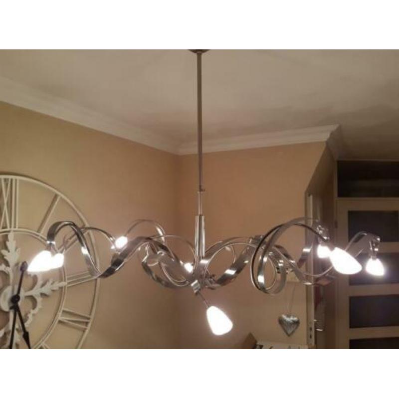 Metalen lamp let