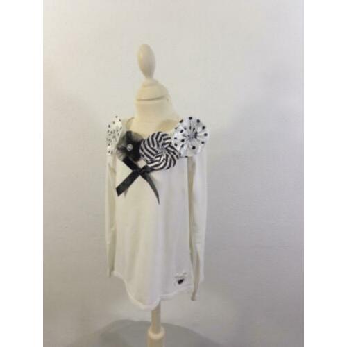 Maat 110 Schattig luxe shirt ( Merk Le Chic ) Nr RR143