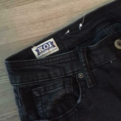 Skinny jeans zwart KOI maat 29-32