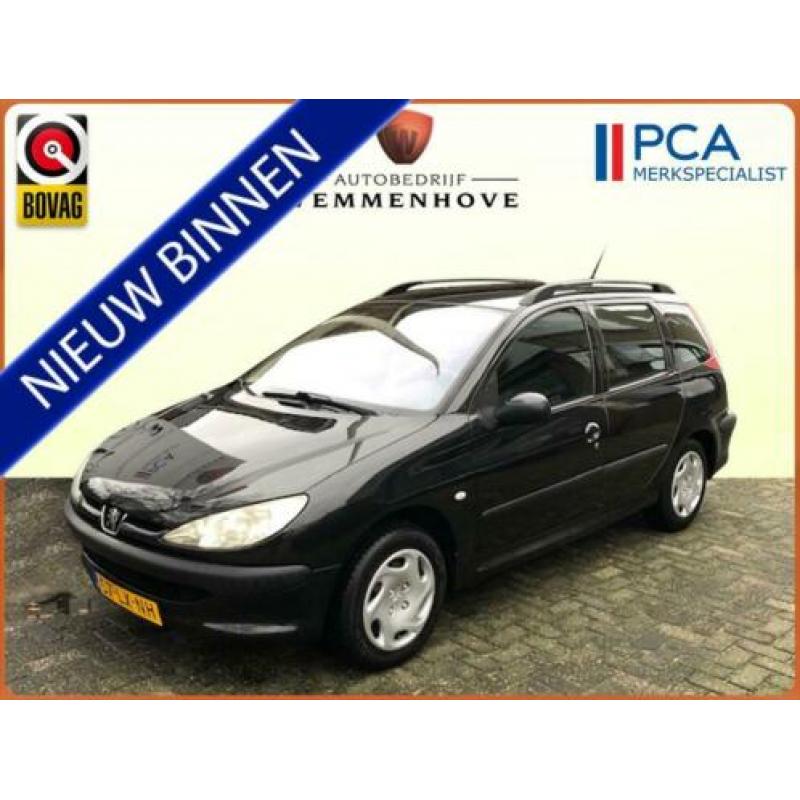 Peugeot 206 SW 1.4 X-line Airco/CD/CV/El.ramen (bj 2003)