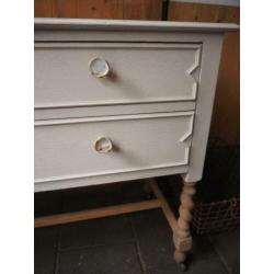 Brocante ladekast dressoir tvkast vintage antiek engels