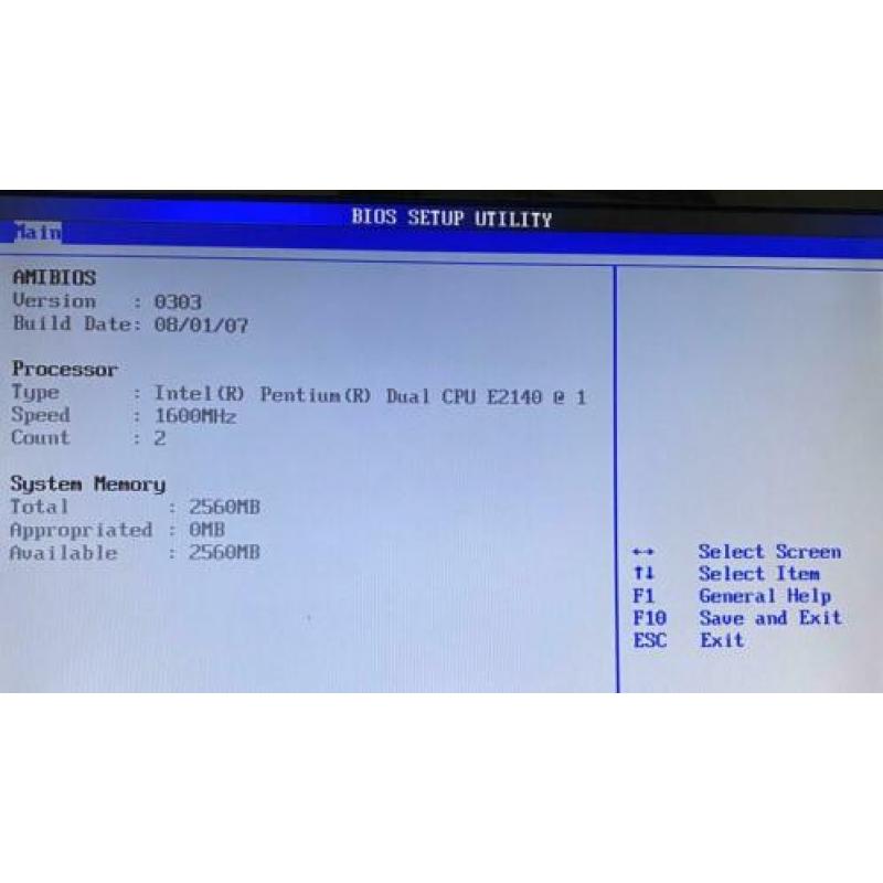 Asus pc met muis en toetsenboard
