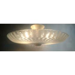 Philips plafonniere, glas,fifties,dutch design,retro,vintage