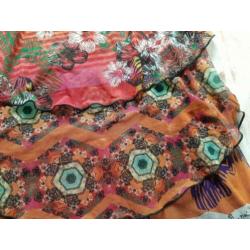 Nieuw Desigual jurkje 38 zomers kleurrijk