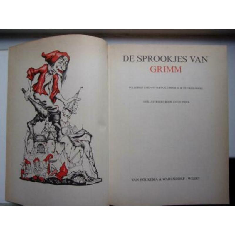 De sprookjes van Grimm, Tekeningen Anton Pieck