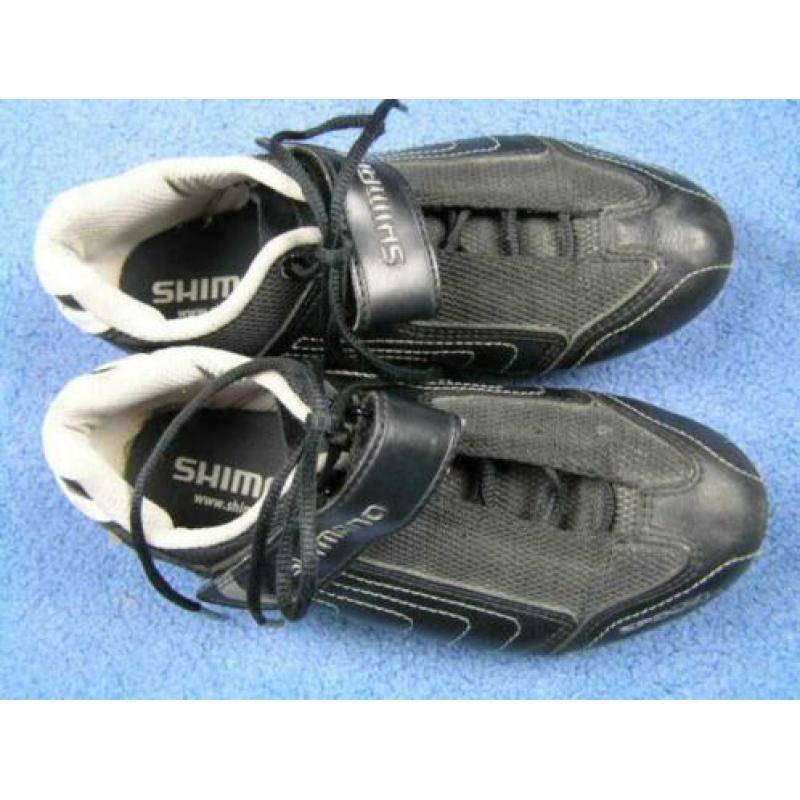 Fietsschoenen Shimano maat 38 met regenhoezen