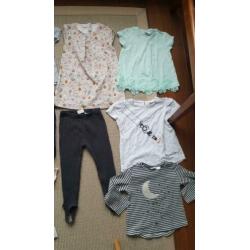 11-delig Zara pakket mt 104: jurk, broek, shirt, longsleeve