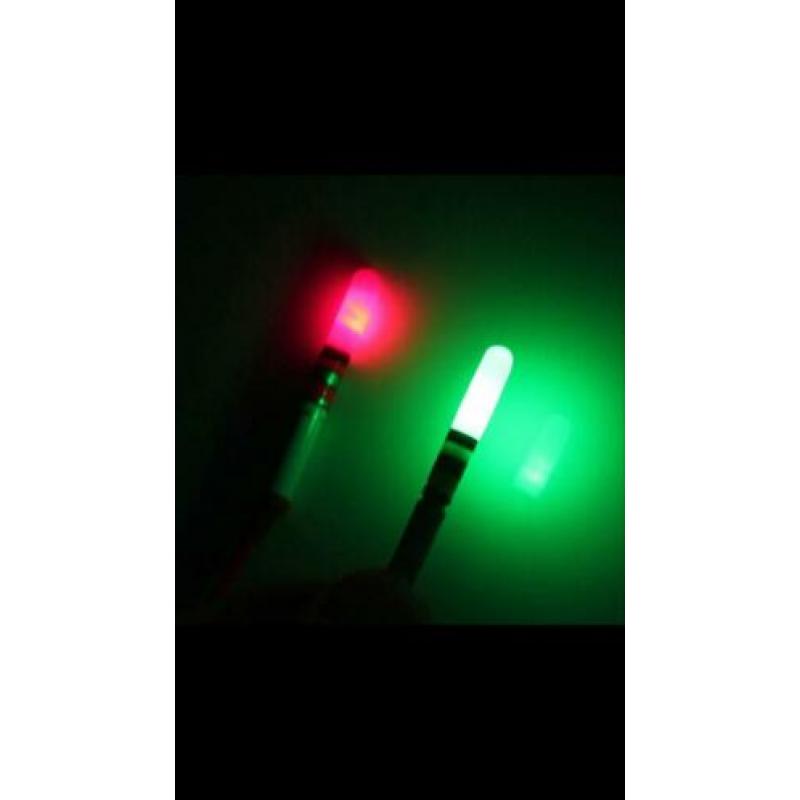 Licht stick voor dobber hengeltop ect +gratis cr332 batterij
