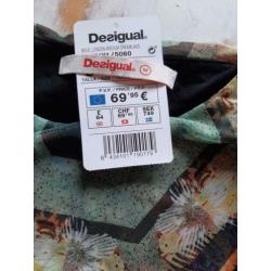 Nieuw Desigual jurkje 38 zomers kleurrijk