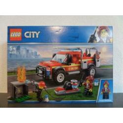 Lego City 60231 Reddingswagen van brandweercommandant Nieuw