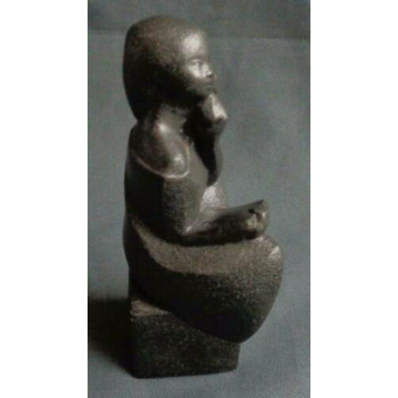 TERRE DES HOMMES Laat ze leren beeldje composiet 12cm 1989 f
