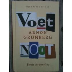 Arnon Grunberg - Voetnoot - gebonden - 1e druk