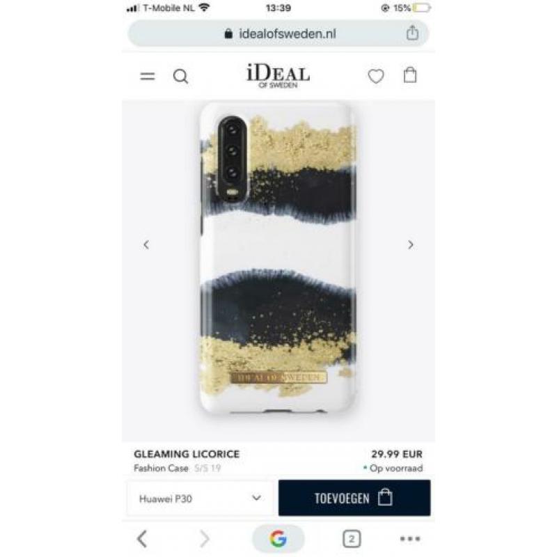 IDeal of Sweden Hoesje voor Huawei P30