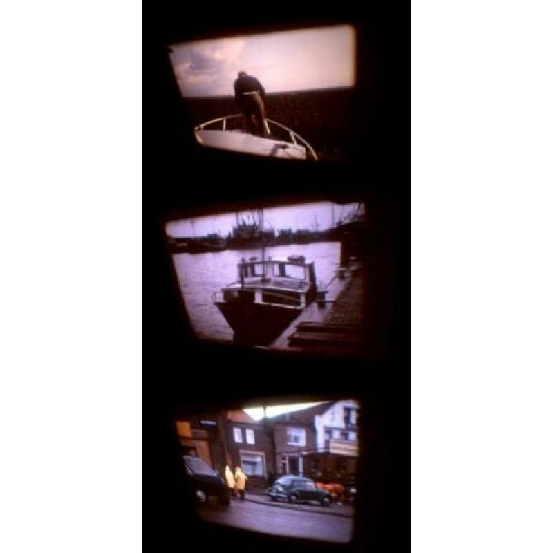 x 8mm film privé - 1973 - varen op het IJsselmeer - 2x120mtr