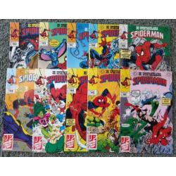Spektakulaire spiderman comics. 1991. 2 euro per stuk.