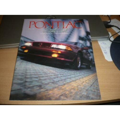 DIKKE USA Folder PONTIAC 1988