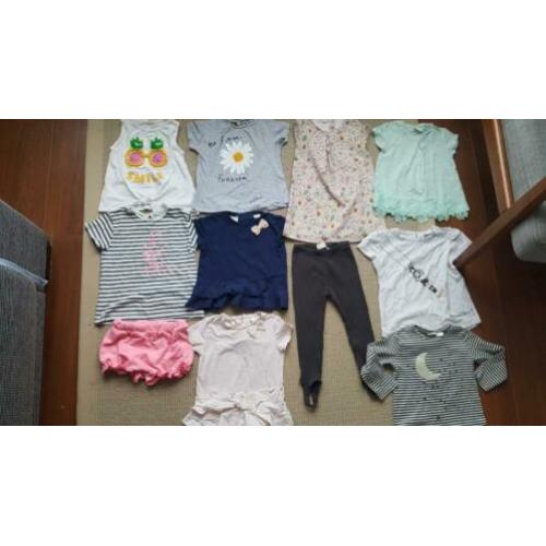 11-delig Zara pakket mt 104: jurk, broek, shirt, longsleeve