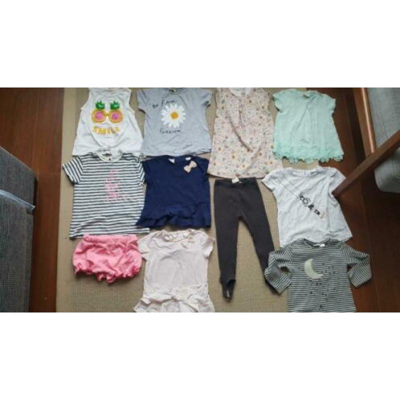 11-delig Zara pakket mt 104: jurk, broek, shirt, longsleeve
