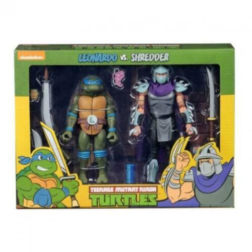 Teenage Mutant Ninja Turtles AF 2-Pack Leonardo vs Shredder