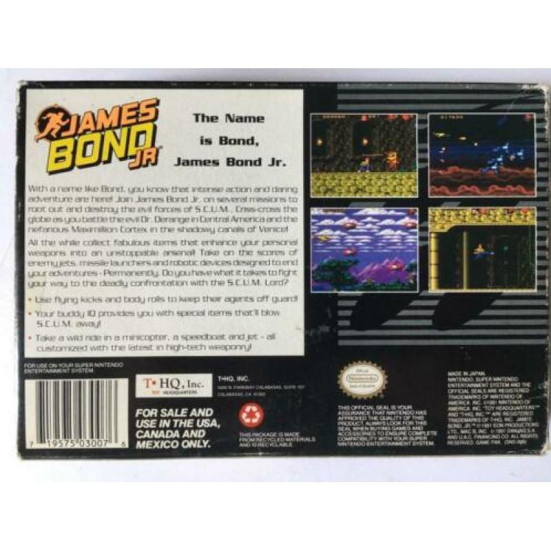 James Bond jr. CIB USA) SNES