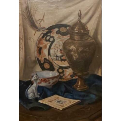 Joh. J. Paling, olieverf op doek