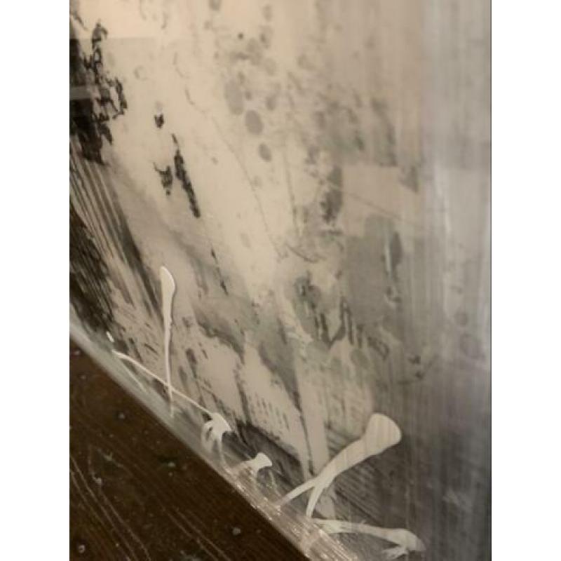 Unieke Jack Liemburg op dibond met aluminium frame 120x120cm