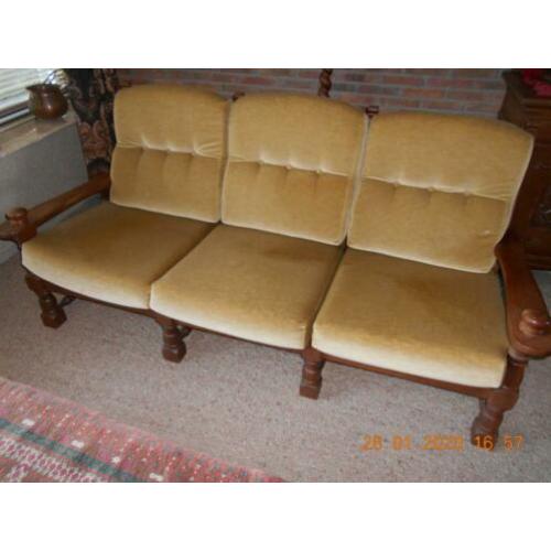 Vintage bankstel jaren 70 bijna gratis t.e.a.b.